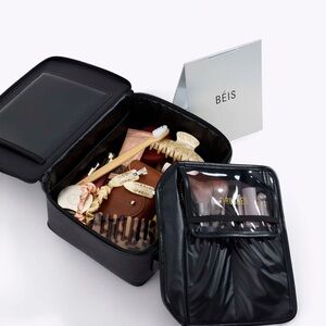 BEIS The Cosmetic Case in Black | BARELY USED | GOOD CONDITION